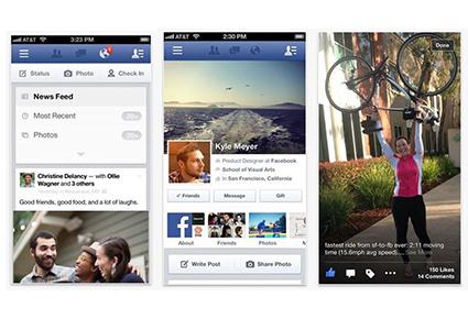 مراحل تطوّر تطبيق "فايسبوك" مع الهواتف المحمولة